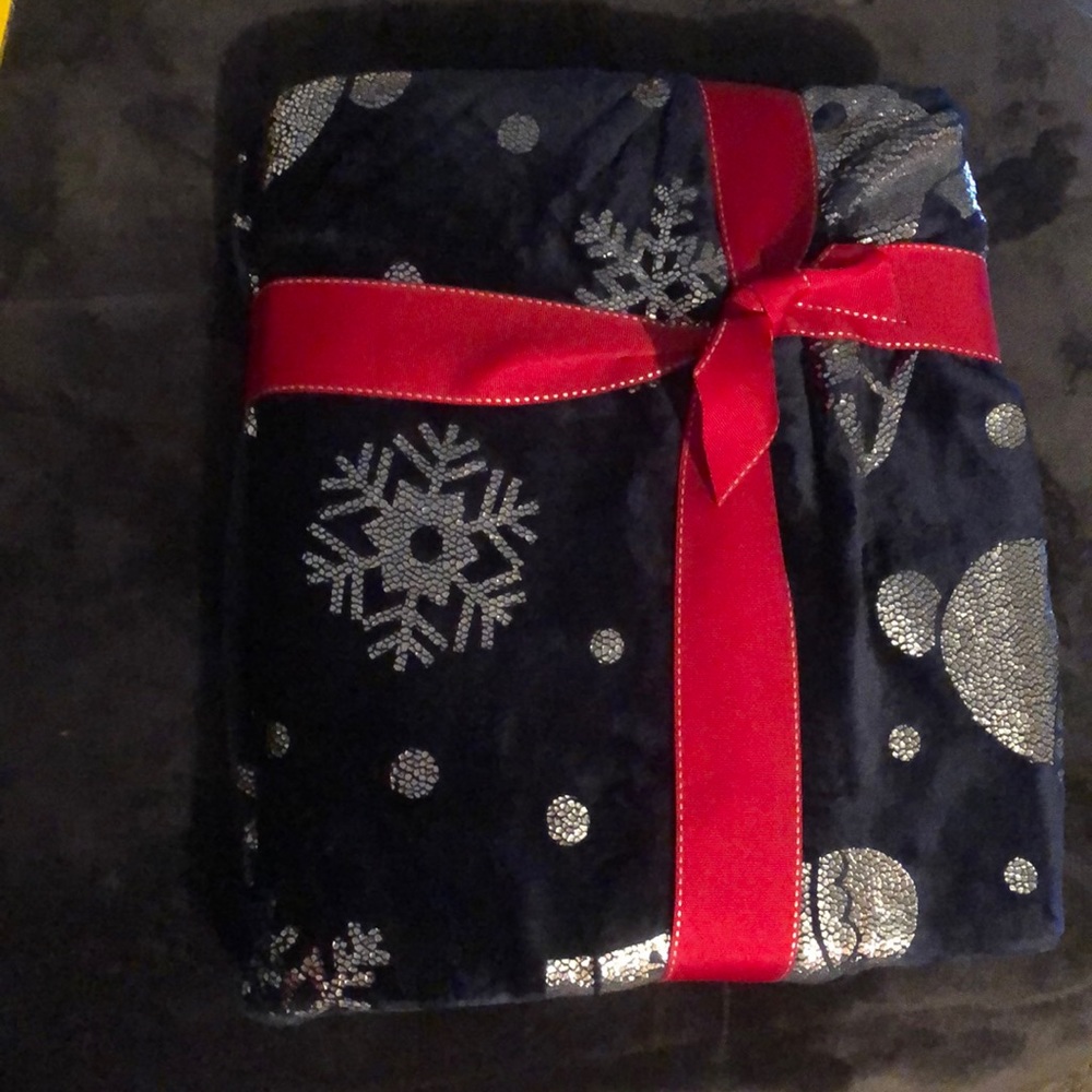 New Blue & Silver blanket